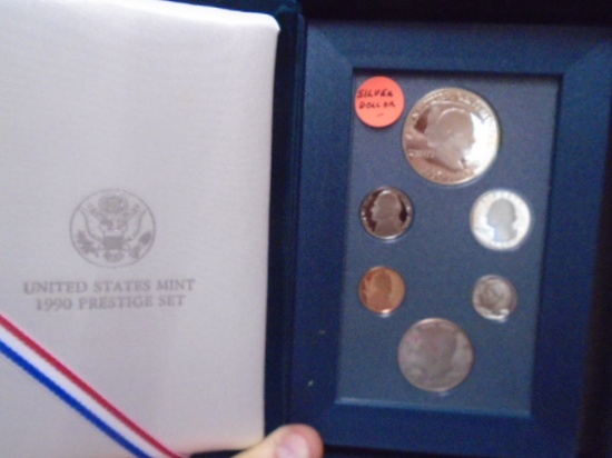 1990 Prestige United States Eisenhower Centennia Coin Set