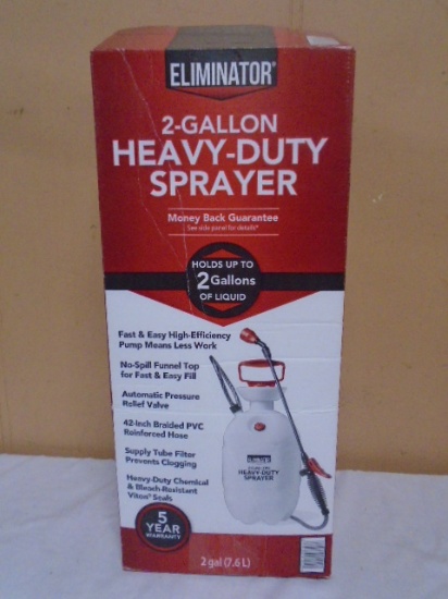 Eliminator 2 Gallon Heavy Duty Sprayer