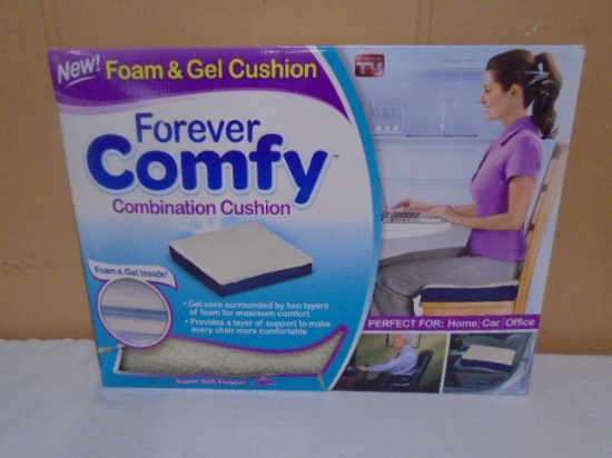 Forever Comfy Foam & Gel Seat Cushion