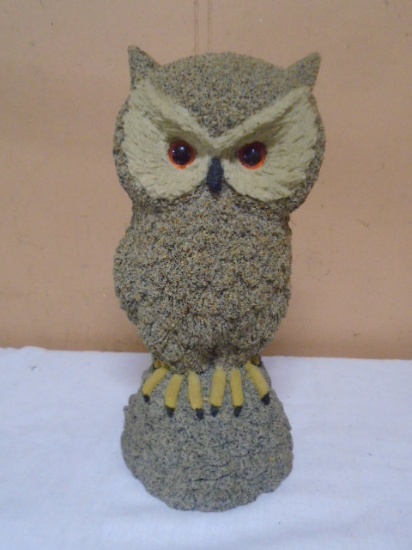 American Stone Art Owl Statue