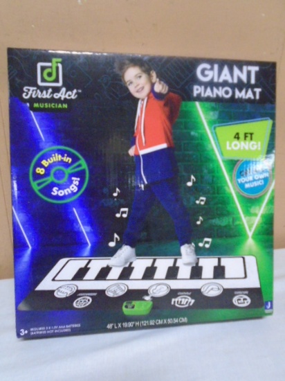 First Act Musician Giant Piano Mat