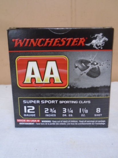25 Round Box of Winchester Super X 12ga Shotgun Shells