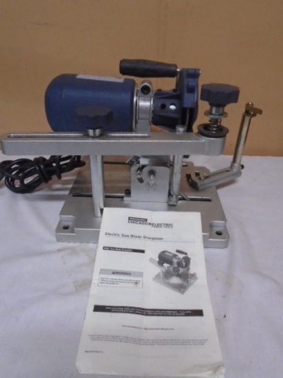 Professional Chicago Electric Saw Blade Sharpener
