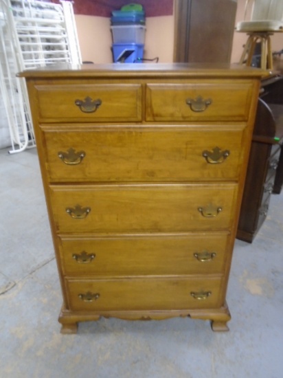 6 Drawer Solid Wood Chest of Drawers