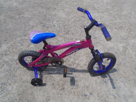 Huffy Flair Child's Bicycle w/ Training Wheels