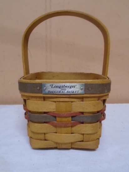 1993 Longaberger Inagural Basket