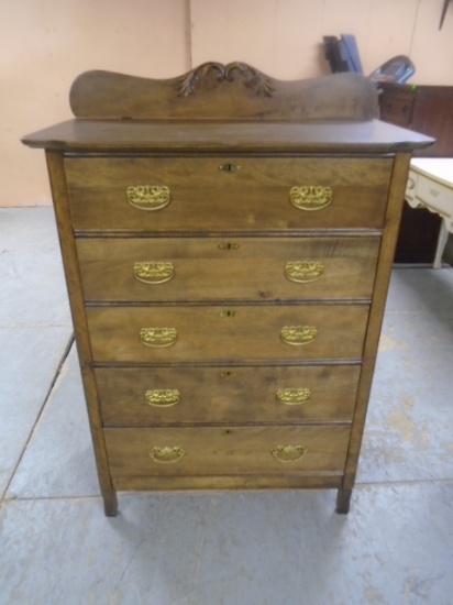Antique 5 Drawer Chest of Drawers
