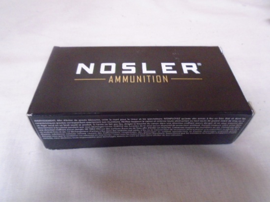 50 Round Box of Nosler 9mm Pistol Cartridges