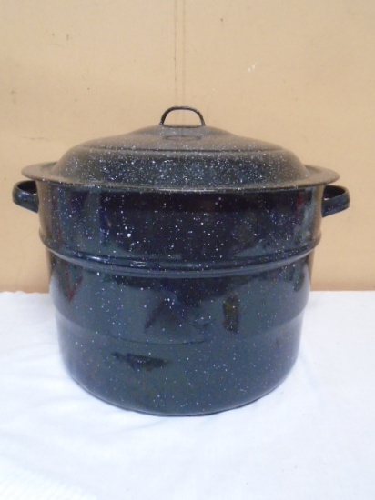 Graniteware Waterbath Canner w/ Jar Rack