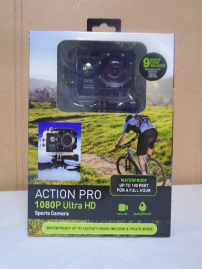 iTek Action Pro 1080P Ultra HD Sports Camera
