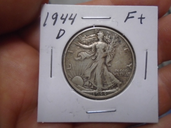 1944 D-Mint Walking Liberty Half Dollar