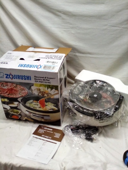 Zojirushi 10" Electric Skillet with Glass Lid New Item in the box