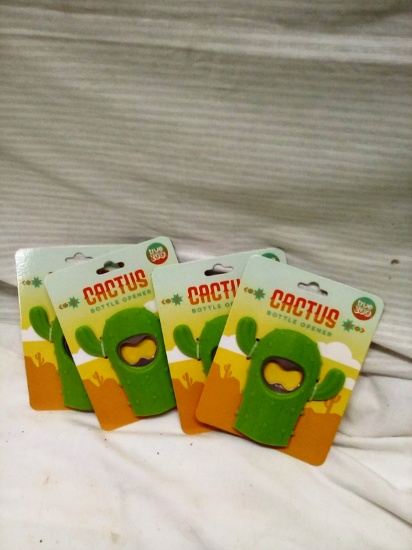 Qty. 4 Cactus Bottle Openers