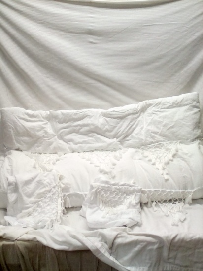 White King Comforter with 2 pillow shams
