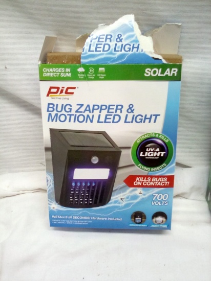 PIC Bug Zapper & Motion LED Light