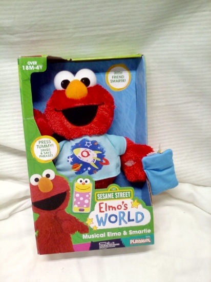 Sesame Streeet Elmo's World Talking Plush