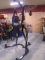 Everlast 2 Station Heavy & Speed Bag Stand w/ 60lb MMA Heavy Bag & Speed Bag