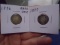 1896 and 1897 Barber Dimes