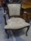 Antique Needle Point Upholstered Arm Chair