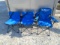 3pc Group of Folding Camp Chairs w/ Storage Bags