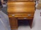 Beautiful Solid Oak Roll Top Desk