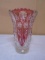 Anna Hutte German Lead Crystal Vase