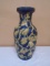 Large Potery Vase w/Birds