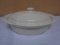 Longaberger Woven Traditions Heritage Green 2.5 Qt Covered Casserole W/Lid