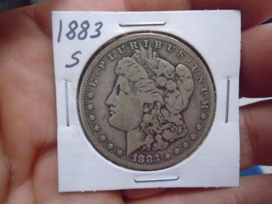 1883 S-Mint Morgan Silver Dollar
