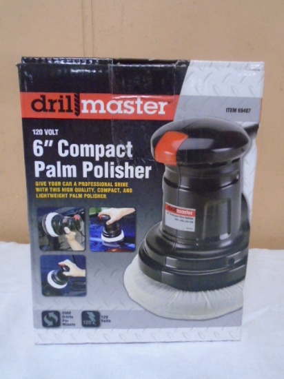 Drill Master 6" Compact Palm Polisher