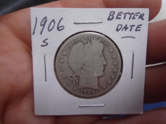1906 S-Mint Barber Half Dollar