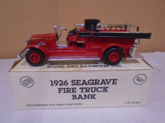 Ertl 1:30 Scale 1926 Seagrave Die Cast Firetruck