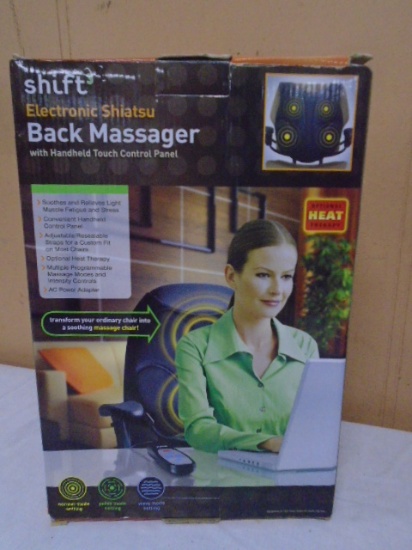Shift Electronic Shiatsu Back Massager