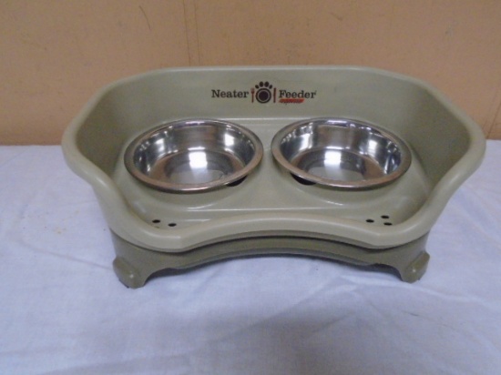 Neater Feeder Pet Feed Station w/2 Stainless Bowls