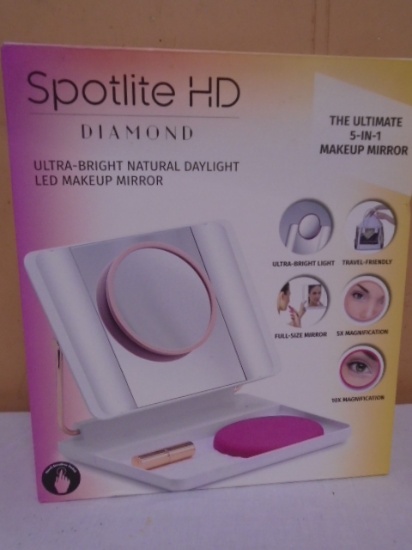 Spotlite HD Diamond Daylight LED Makeup Mirror