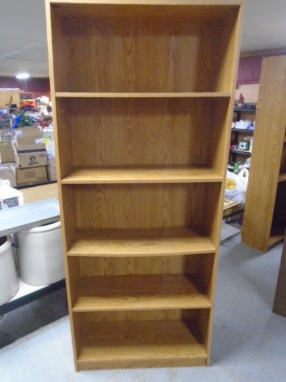 6 Foot Tall Wood Bookcase