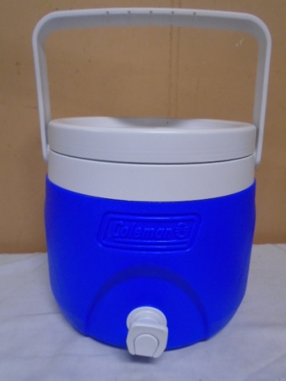 Like New Coleman 2 Gallon Party Stacker Beverage Cooler
