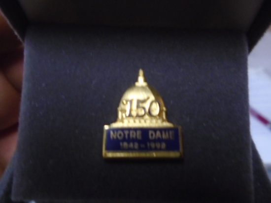 150th Anniversary Notre Dame Pin