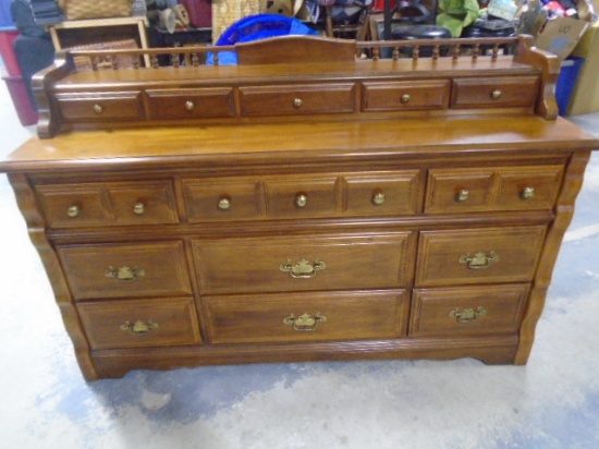 Beautiful Solid Wood 14 Drawer Buffet Cabinet