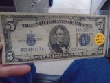 1934 5 Dollar Silver Certificate