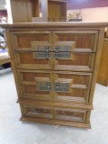 Solid Wood 5 Drawer Chest of Drawers