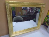 Wood Framed Wall Mirror