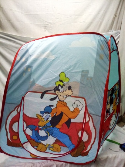 28"x33" Mickey Mouse Pop Up Play Tent No Packaging