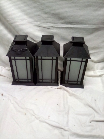 3pcs Solar Powered Lanterns