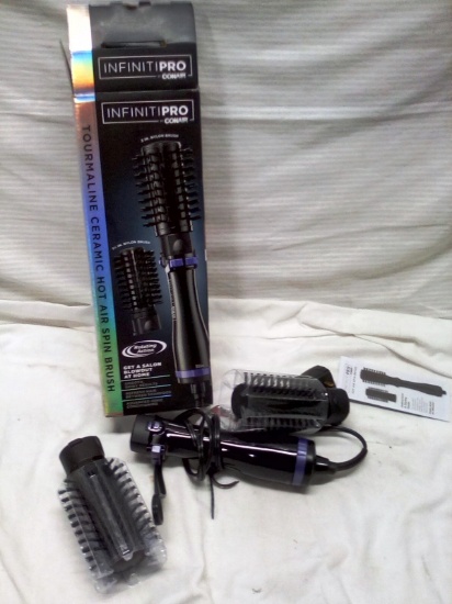 Infinity Pro By Conair Tourmaline Cermaic Hot Air Spin Brush