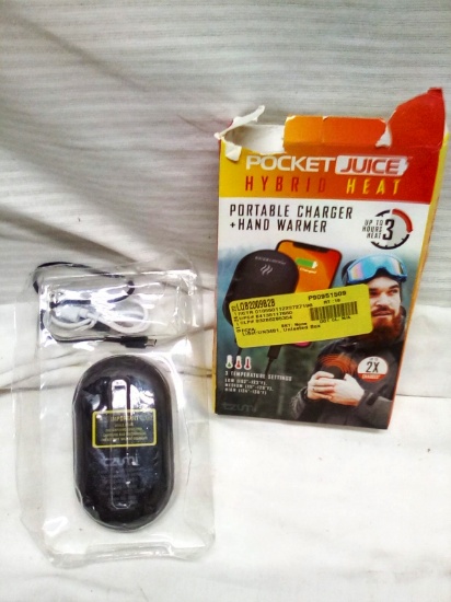Pocket Juice Cell Phone Charger and Hand Warmer(untested)