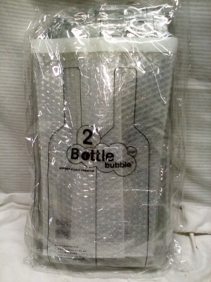 Qty. 5 Bubble Pack Wine Carriers Each Pack holds 2 Bottles