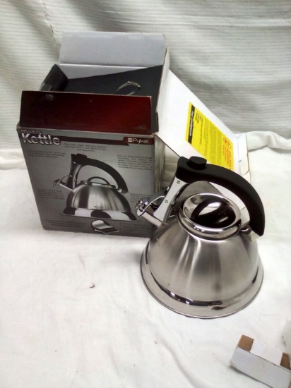 Whistling Stainless Steel Cool Handle Kettle by Pykal 3L Capacity