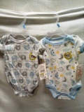 Pair of Onesies Size 0-3 Months
