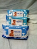 Qty. 3 Packs of 80 Each Caresour Natural Scent Baby Wipes